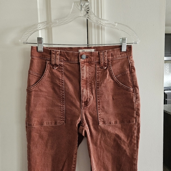 Madewell High-Rise Bootcut Jeans: Garment-Dyed Carpenter Edition - Picture 6 of 9